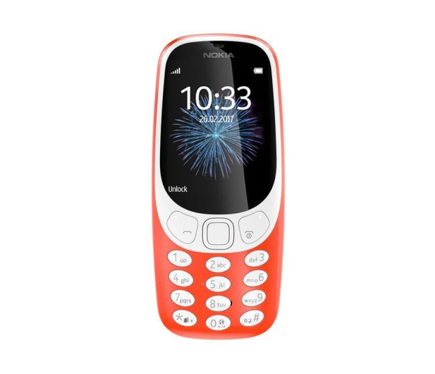 Nokia 3310 Dual SIM czerwony 3G - 363001 - zdjęcie 2